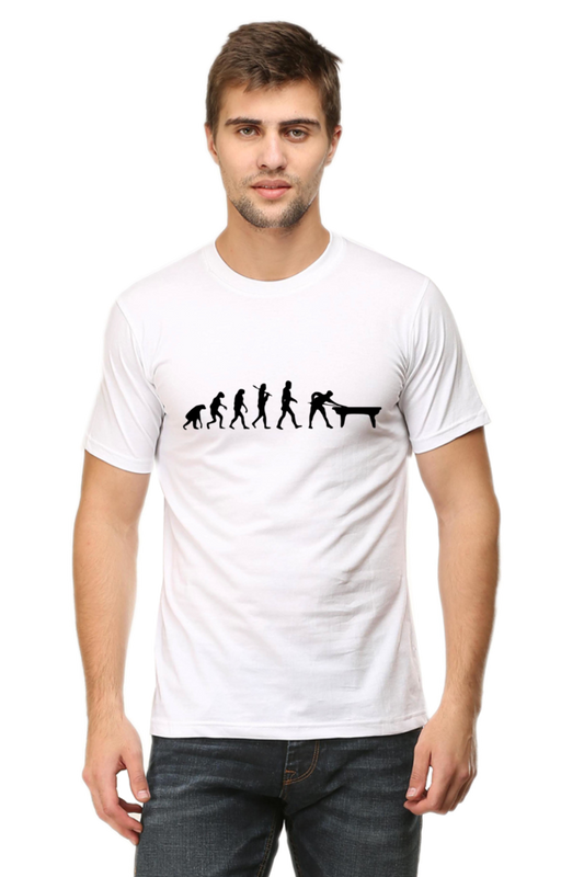 Evolution Unisex White T-shirt